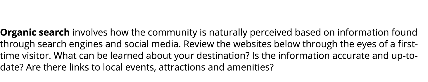  Organic search involves how the community is naturally perceived based on information found through search engines a...